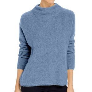 Vince Boiled Cashmere Funnel Neck Sweater